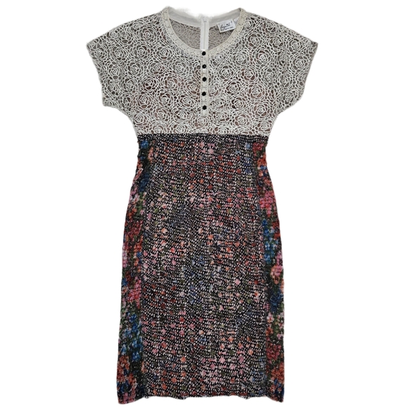 Beguile by Byron Lars Dresses & Skirts - Anthropologie Beguile by Byron Lars Lace Study Sheath Dress Size 2